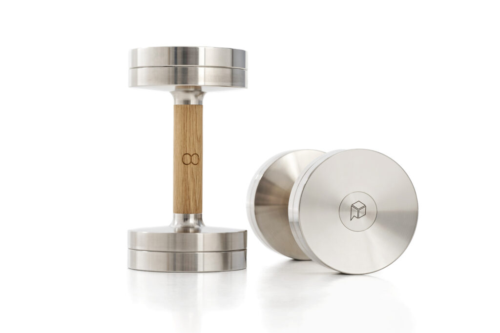 luxury wooden dumbbells