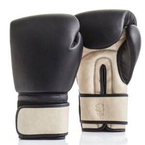 Deluxe Leather Boxing Gloves | Velcro Straps | Paragon Studio
