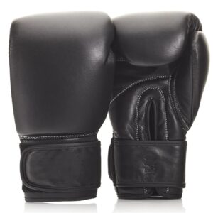 Deluxe Leather Boxing Gloves | Velcro Straps | Paragon Studio