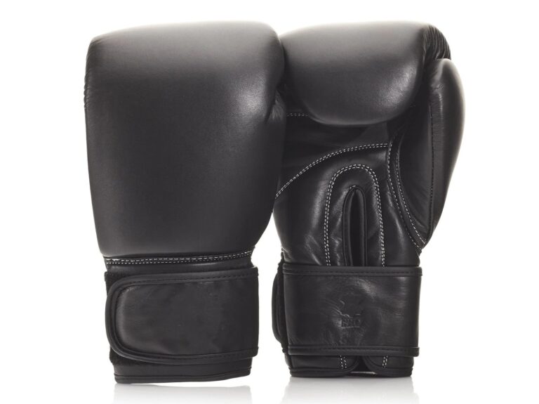 Deluxe Leather Boxing Gloves | Velcro Straps | Paragon Studio
