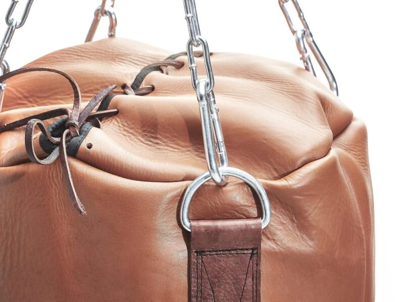 Deluxe Leather Punch Bag - Image 5