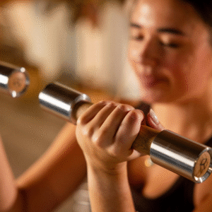 Luxury Pilates Hand Weights – Oak