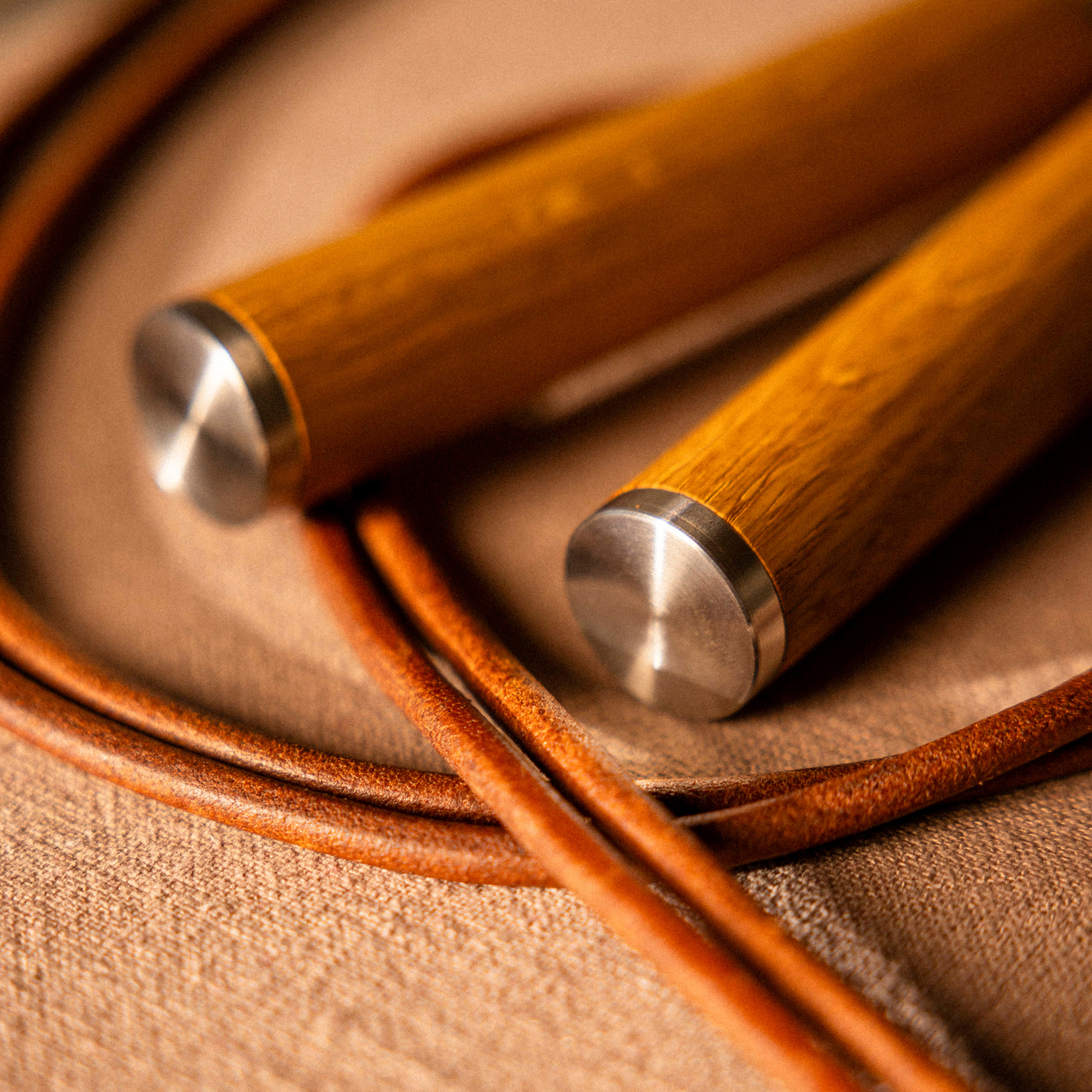 Luxury Skipping Rope – Oak