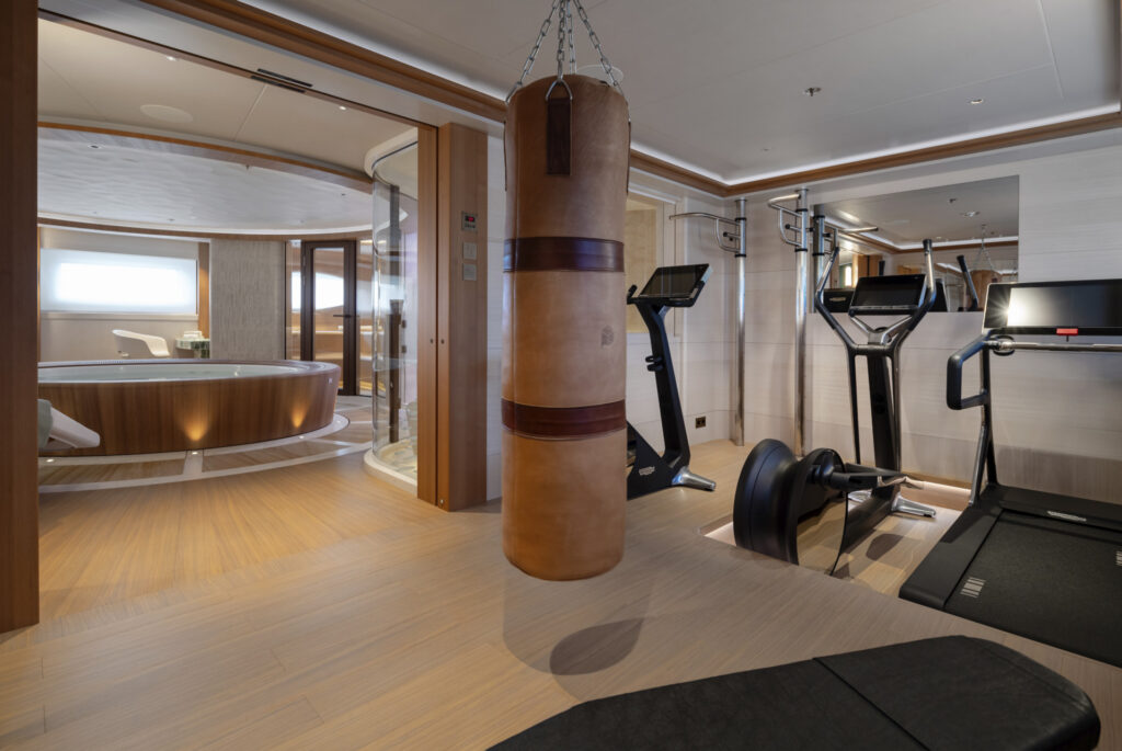 superyacht gym design