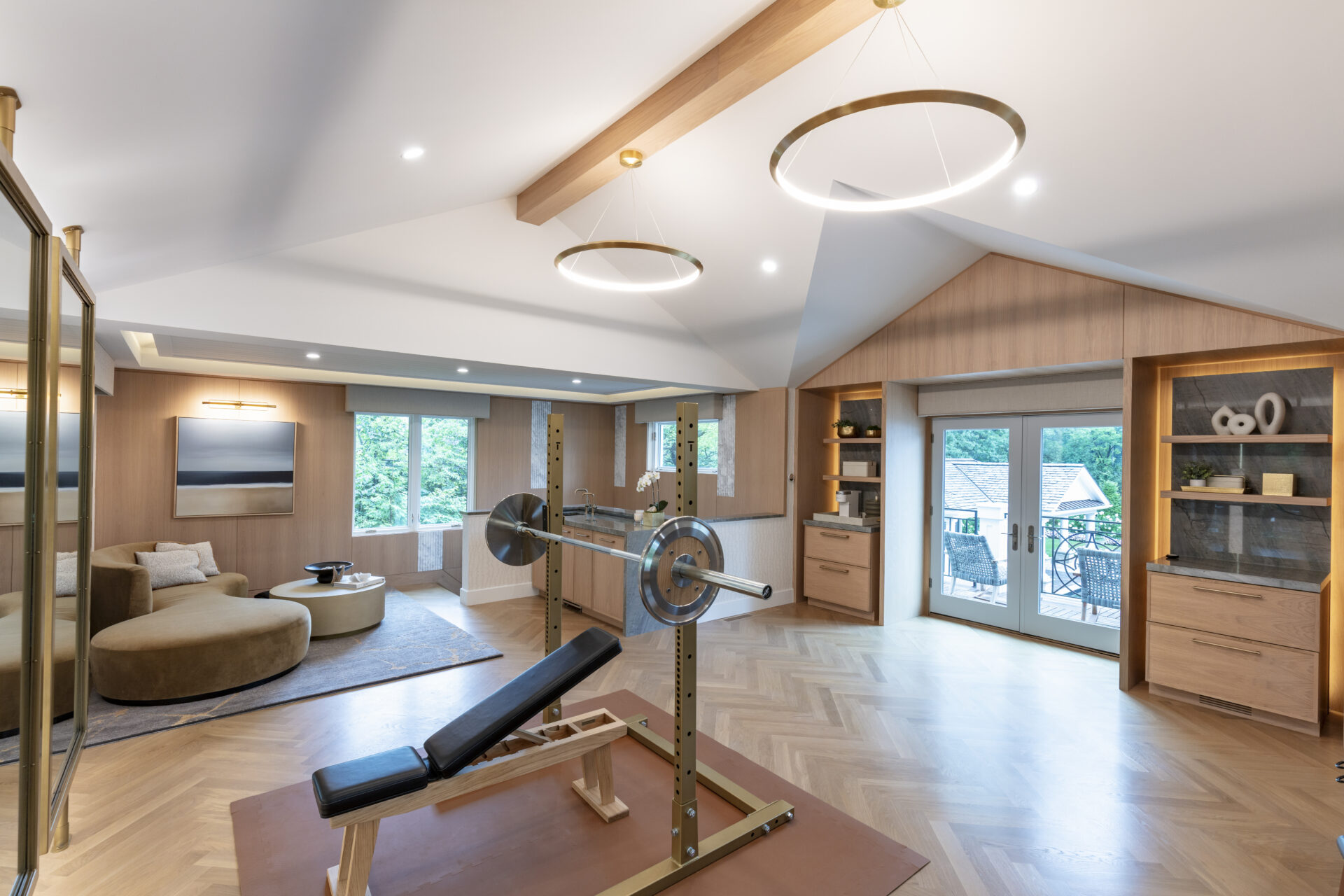 luxury residential gym