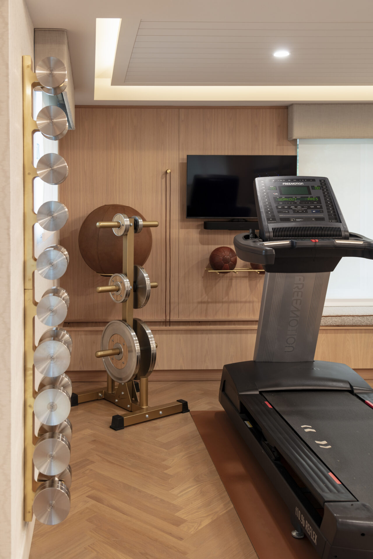 luxury residential gym