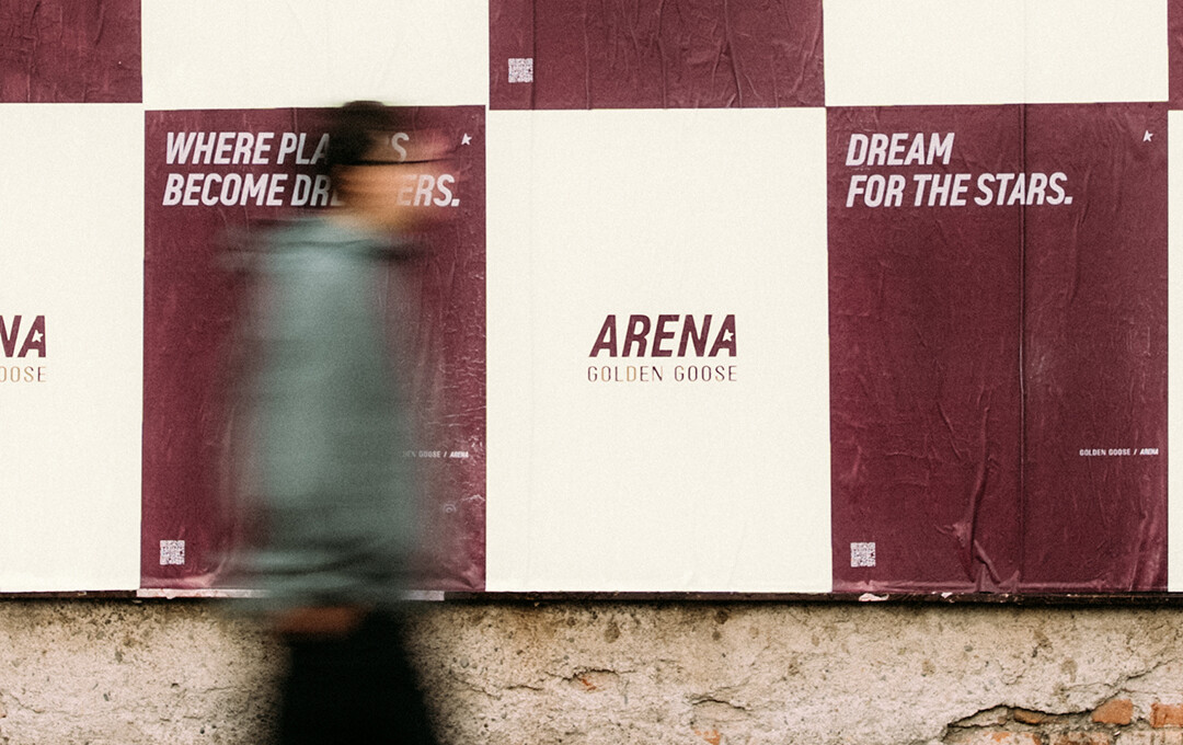 Padel Arena – collaborating with Golden Goose