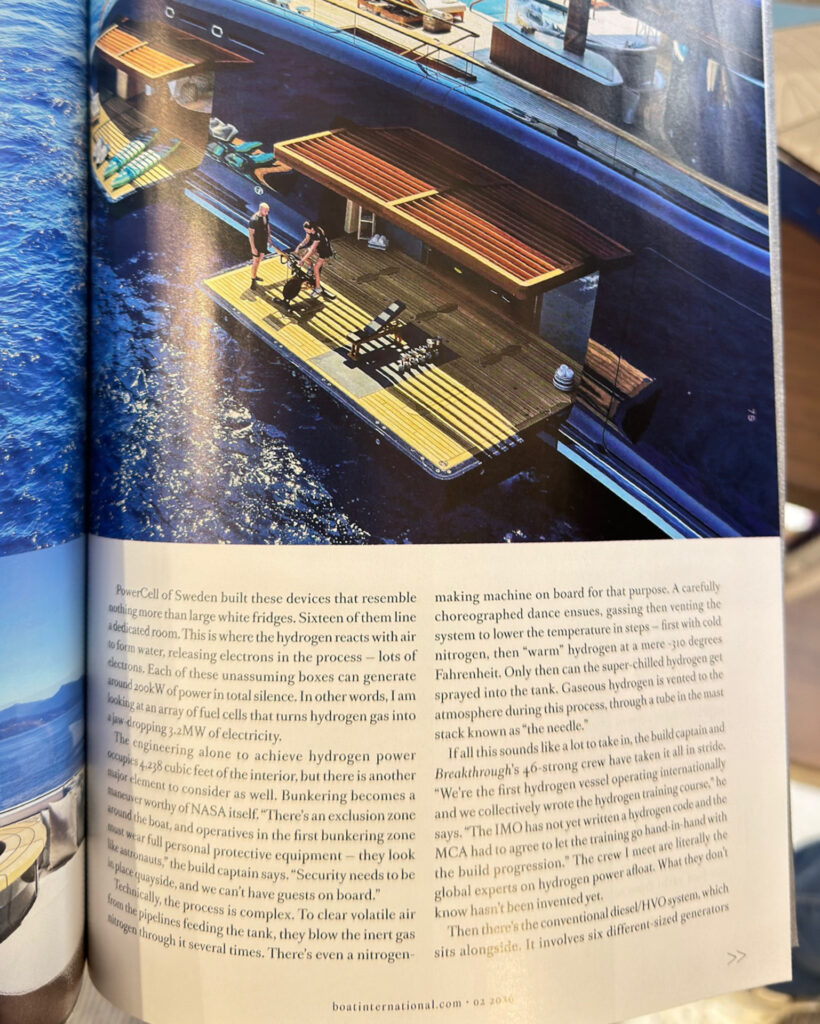 Boat International Press Coverage for Paragon Studio