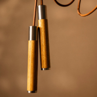Luxury Skipping Rope - Oak