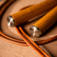 Luxury Skipping Rope - Oak