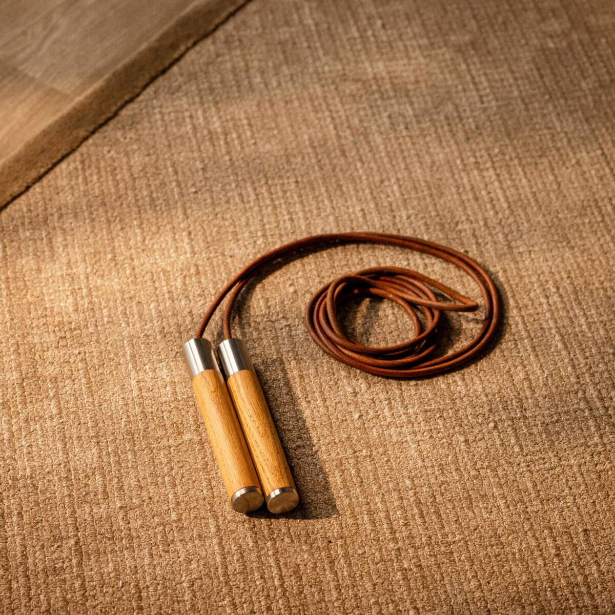 Luxury Skipping Rope - Oak