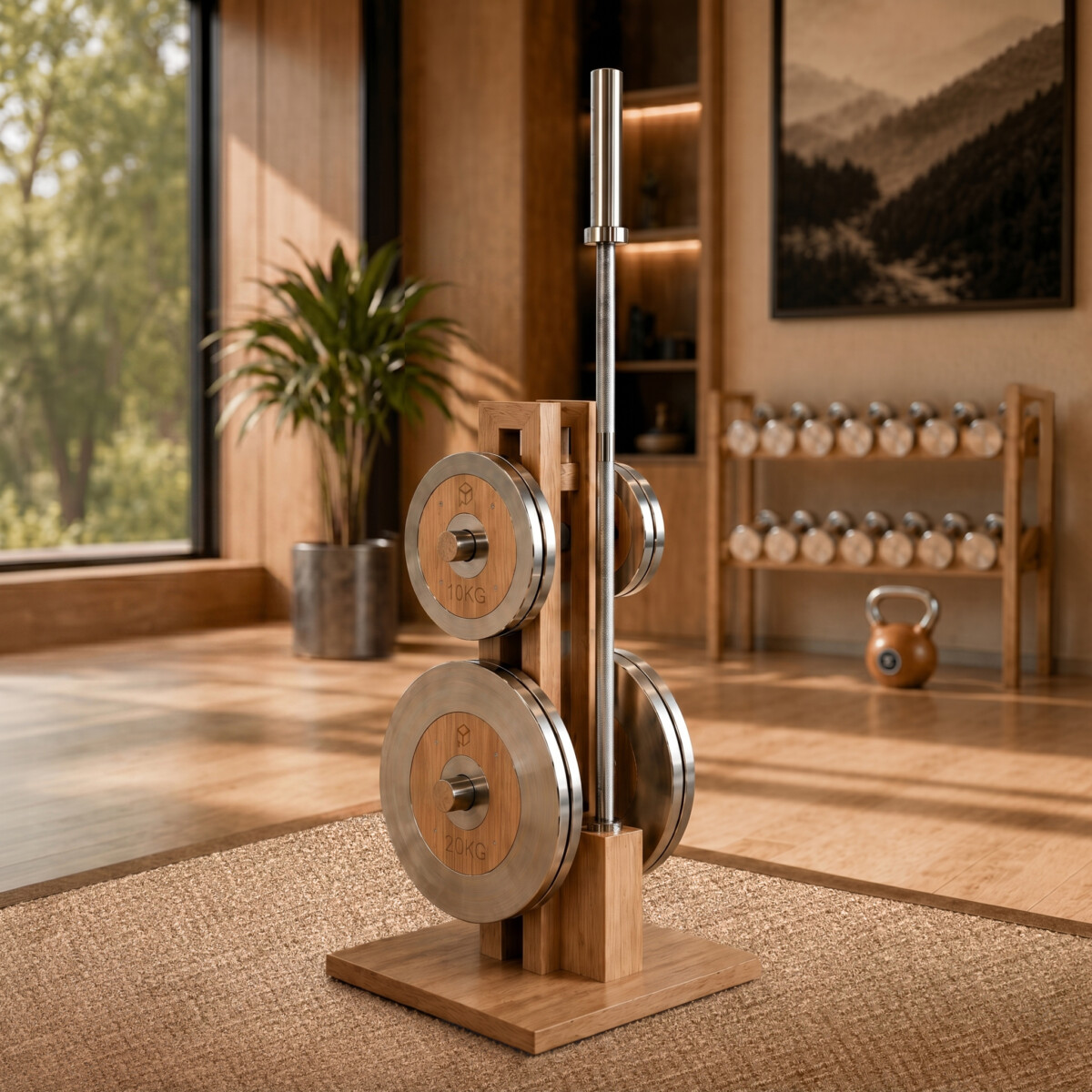 Luxury Home Barbell Set