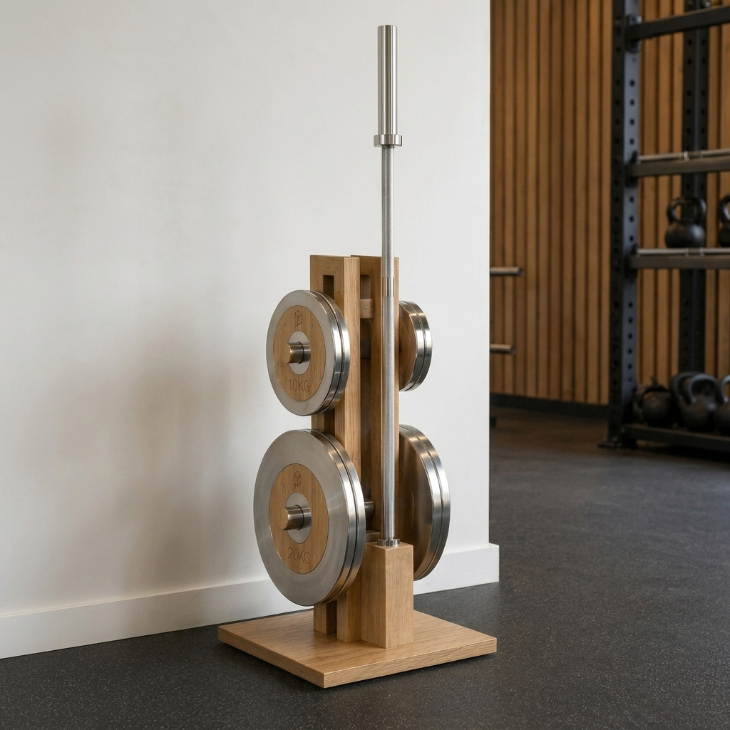 home barbell rack