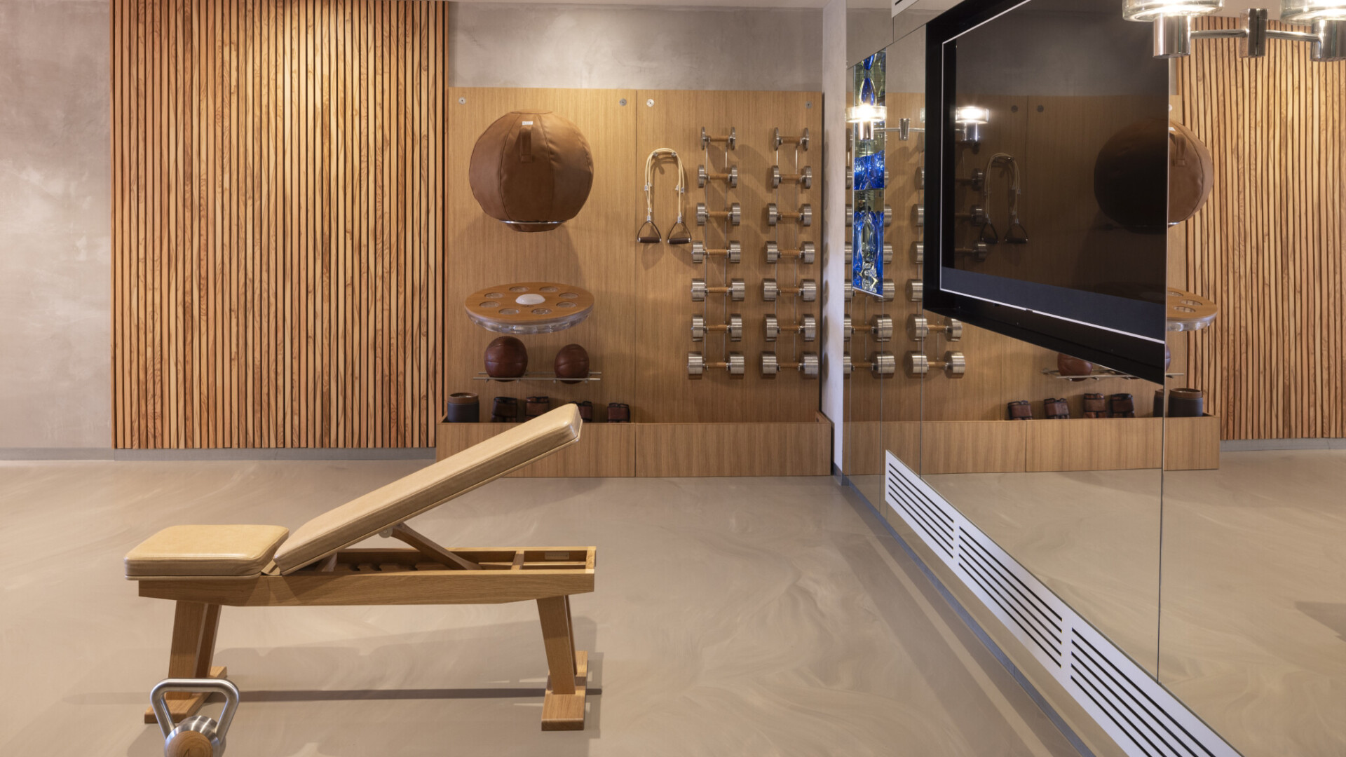 luxury home gym