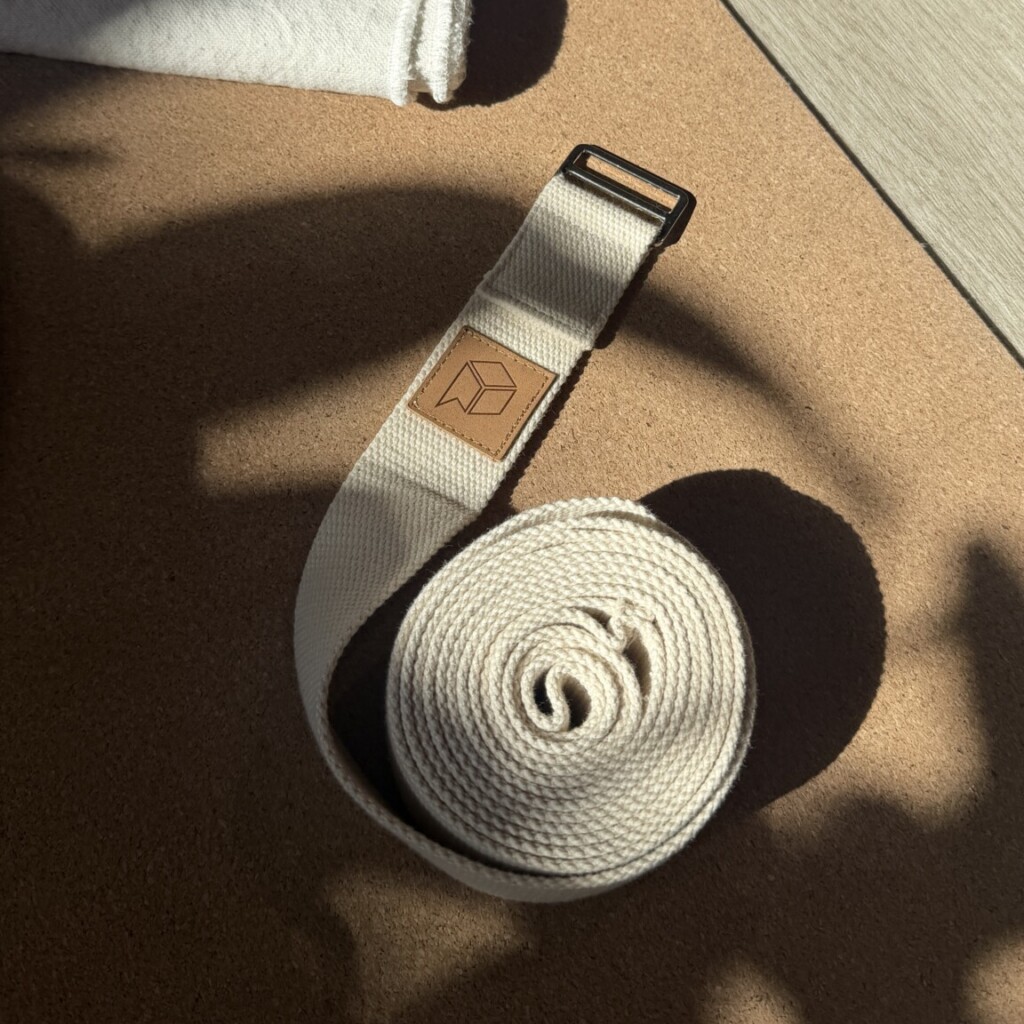 luxury yoga strap